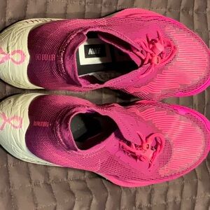 Nike Gently used. 24 miles outside racing . Nike Vapor fly Next %2